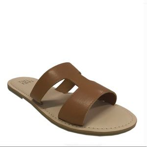 H band Slides Sandals size 6